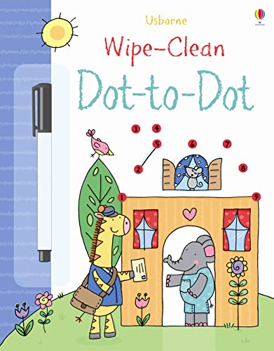Dot-to-dot (Usborne Wipe Clean Books) (Wipe-clean Dot-to-Dot)