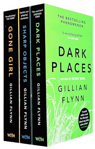 Gillian Flynn 3 Books Series Collection Set (Gone Girl, Sharp Objects & Dark Places)