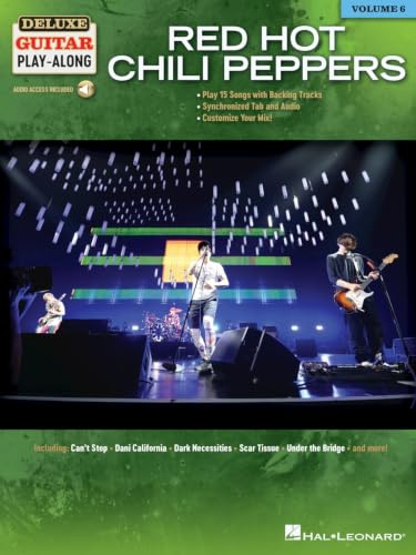 Red Hot Chili Peppers: Deluxe Guitar Play-Along Volume 6
