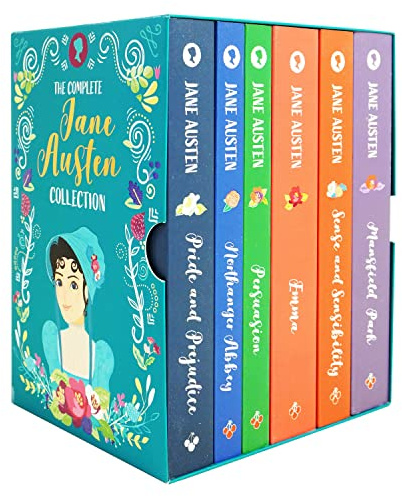 The Complete Works of Jane Austen 6 Books Collection Box Set (Northanger Abbey, Emma, Pride and Prejudice, Sense and Senesibility, Persuasion & Mansfield Park)