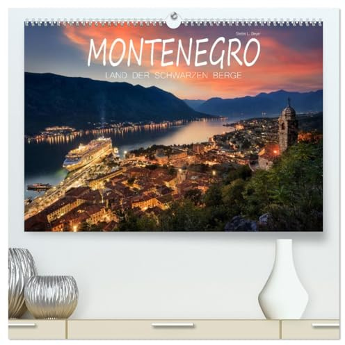 Montenegro - Land der schwarzen Berge (hochwertiger Premium Wandkalender 2026 DIN A2 quer), Kunstdruck in Hochglanz: Ansichten aus dem Balkanland Montenegro (CALVENDO Orte)