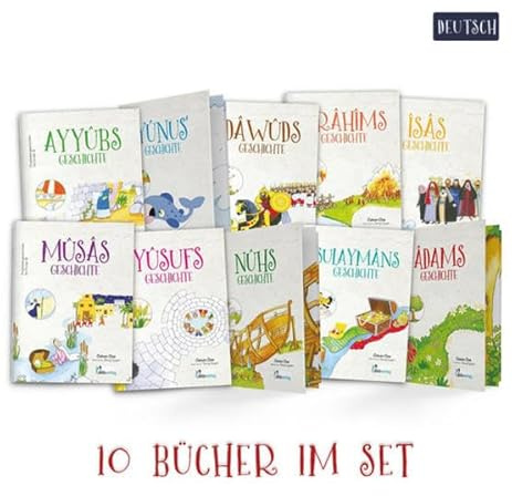 Prophetengeschichten für Kinder - Set von 10 Bücher