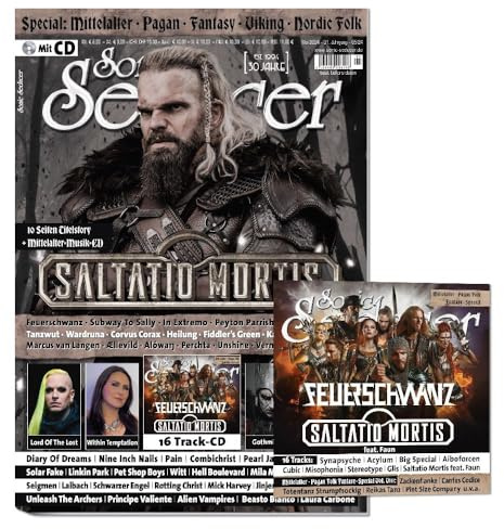 Sonic Seducer 05-2024 +CD +Mittelalter-Special: Saltatio Mortis +Within Temptation +Lord Of The Lost +Project Pitchfork +Feuerschwanz +Gothminister ... zum 35.Jubiläum des Albums Disintegration