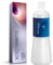 Wella Illumina Haarfarbe 9/60 sehr Light Violet Ash Blond 60 ml und Welloxon 6% 20 Vol 1000 ml Twin Pack