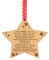 Remembrance Memorial Christmas decoration | In Memory Wooden Heaven Bauble for Mum & Dad relative or friend | 10CD