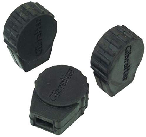 Gibraltar Accessoires pour Pied de Cymbale 3 pièces Pied en Caoutchouc grand rond SC-PC09