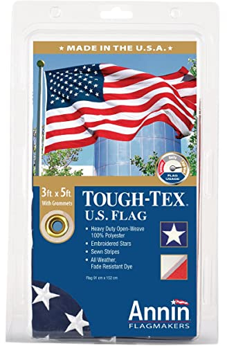Annin Flagmakers 182005 3x5 Tough Tex US Flag