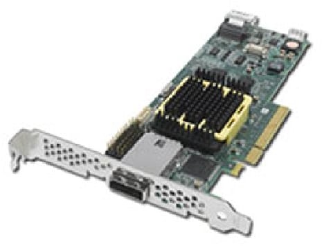 RAID 5445 SGL/256 SATA/SAS RAID 5445 SGL/512MB, 256 SATA/SAS Disks über Expander, Controller 8-Port/