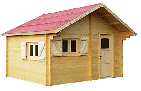 Abri De Jardin 24.96 M2 Bois Naturel - CZ 5040.02