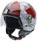 NZI Zeta Graphics Motorradhelm, Kanadische Flagge, M