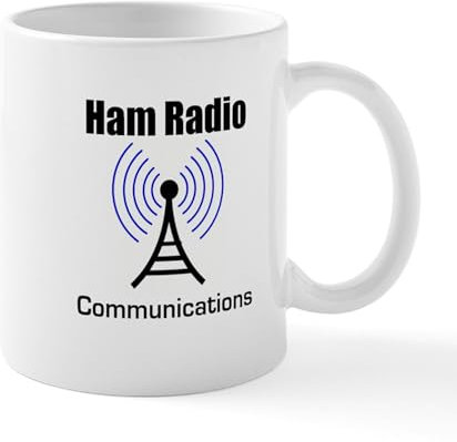 CafePress Ham Radio Communications Mug 11 oz (325 ml) Ceramic Coffee Mug