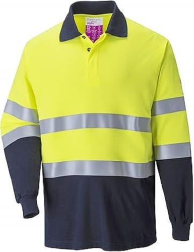 Portwest FR Hi Vis 2 Tone Polo Shirt