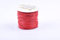 KONMAY 1 Roll 22.75 Meters 1.5mm Red Round Real Leather Cord for Jewellery Making and Crafting