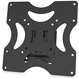 DIGITUS Soporte de Pared para Monitor - para Pantallas LCD/LED de hasta 37 - Soporte de fijación - VESA 75x75 a 200x200 - Carga máx. 37kg - Nivel de Burbuja Integrado - Negro