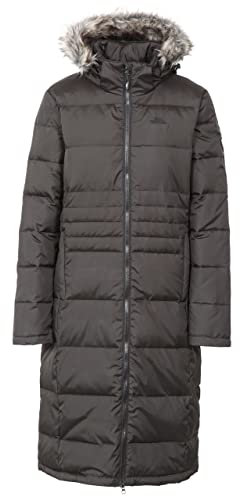 Trespass Womens/Damen Phyllis Parka Daunen Jacke (L) (Schwarz)
