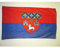 AZ FLAG - Drapeau Toulouse - 90x60 cm - Drapeau Toulousain 100% Polyester Avec Fourreau et Cordelette - Pavillon 50 g