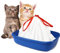 Bilieasy Cat Litter Box Liners large with Drawstrings Scratch Resistant Bags for Medium and Large Litter Box 10 Pack (L 20 Count)