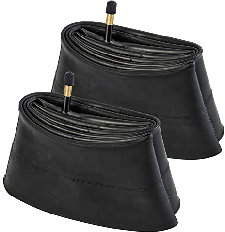 YunSCM 2PCS 100/114-406 Verdickung 20 Zoll Schlauch 20x4.0/4.5 AV48mm Ventil kompatibel 20 Zoll Fahrradschlauch/Mountainbike/Elektrofahrrad Schlauch 20x4.0 20x4.10 20x4.25 20x4.30 20x4.40 20x4.50 