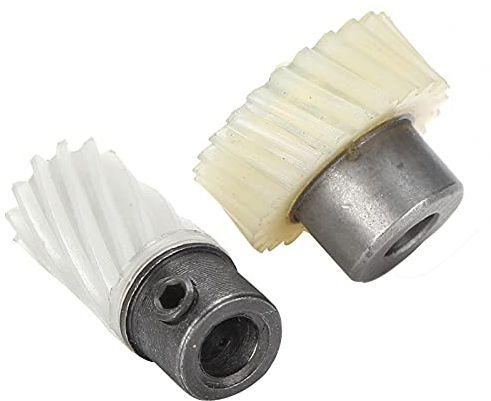 2 STÜCKE Hakenantrieb Getriebe Set Kunststoff Eisen Nähmaschine Antriebswelle Getriebe Kit für Singer Nähmaschinen
