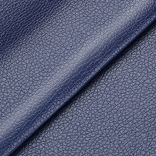 Leder Patch Kit Selbstklebende Lederflicken Dunkelblau 50X138CM Aufkleber Patch Repair Lederreparatur Set Leder, Vinyl & Kunstleder Reparieren Kit Für Autositze
