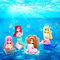 Meerjungfrauen-Figuren, Meerjungfrauen-Kuchendekoration, Aquarium-Dekoration und DIY, niedliche Aquarium-Dekoration, Meerjungfrauen-Cupcake-Topper, Barbie-Meerjungfrauen-Aquarium-Dekoration,
