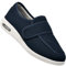 Chaussures pour Pied Gonflé Oedeme Chaussons Elargissement Réglable Respirantes avec Soutien Chaussures de Marche à Enfiler à Coussin d'air pour Femmes (Color : Blue, Size : 37 EU)