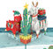 papercrush® Pop-Up Karte Weihnachten „Weihnachtslamas“ - Lustige 3D Weihnachtskarte für Kinder, Frauen und Männer, Weihnachtliche Geburtstagskarte für Mädchen, Jungen, Freundin und Freund