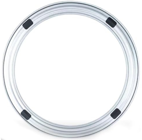 NILZA Schwerlast Lazy Susan Drehplatte Drehlager Drehkranz Für Runden Esstisch, 360° Dreh Drehteller 40cm 50cm 60cm, Rotierende Lager Aus Stahl (Color : Glass Turntable, Size : 50cm/20in)