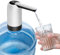 budiniao Universal Water Bottle Pump, Portable Electric Water Dispenser for 2-5 Gallons, 4.5L, 5L, 10L, 15L, USB Rechargeable, Suitable for Indoor and Outdoor Use, White