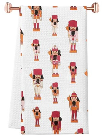 Soldier Nutcracker Kitchen Towel Fairy Tale Nutcracker Gift Nutcracker Santa Gift Christmas Santa Gift for Fairy Tale Fans (Nutcracker Towel EU)