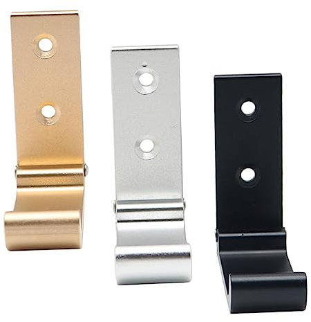 BUGUUYO 3 Stk Klapphaken wall hooks home accessories aufhänger Haken zum Aufhängen an der Wand klappbare Huthaken Kleiderhaken für das Badezimmer klappbare Handtuchhaken Aluminiumlegierung