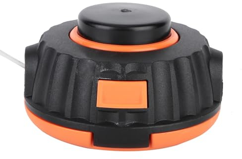 McCulloch Tête de coupe-bordure Noire, Tête de coupe-bordure pour tondeuse de jardin ou usage agricole, Compatible avec Poulan Weedeater MX557, P4500, PP125, PP136E, PPB200E, PPB350, PPB32SST