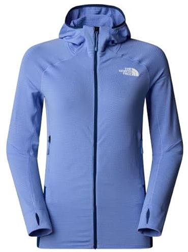 The North Face Women's Bolt Polartec Hooded Jacket, Virtual Blue/Estate Blu, S