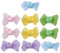 Febuliy Schöne Haustiere Haarklammern Set Bowknot -Clip für Katzen Hunde