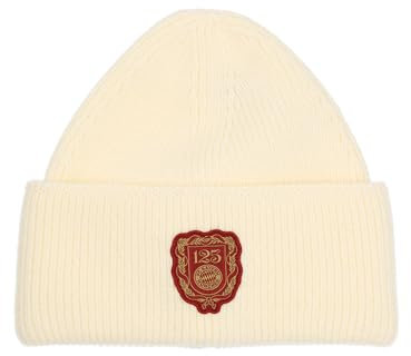 FC Bayern München I Mütze I Strickmütze I Beanie I 125 Jahre I Unisex I Off White