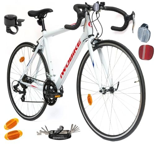 iWOBiKE Zephyr 90's Rennrad 28 Zoll, 14-Gang Shimano Schaltung, Leichter Aluminium Rahmen, Herren Fahrrad