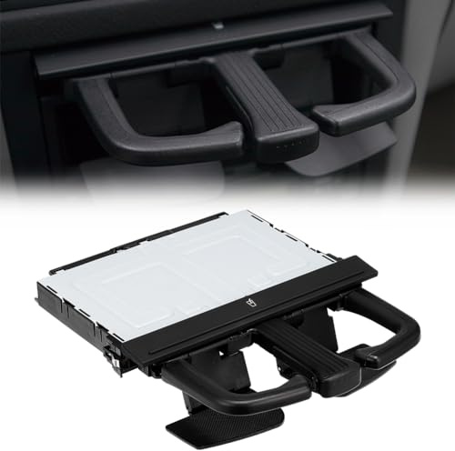 GEARMONSTER 1J0858601D - Portabevande pieghevole, portabicchieri, portabottiglie, caffè, per VW Bora Jetta Golf MK4 1999-2005