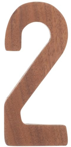 FOYTOKI Wooden House Number Oversized Address Number Plaque for DIY Project Exterior Decor