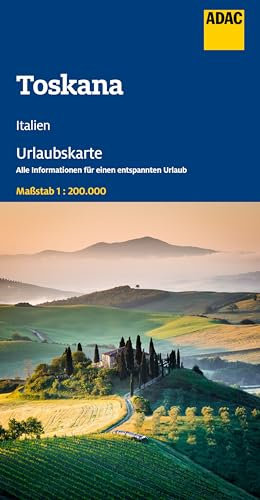 ADAC Urlaubskarte Toskana 1:200.000