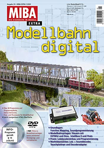 Modellbahn digital 20 mit DVD - MIBA Extra 1-2020