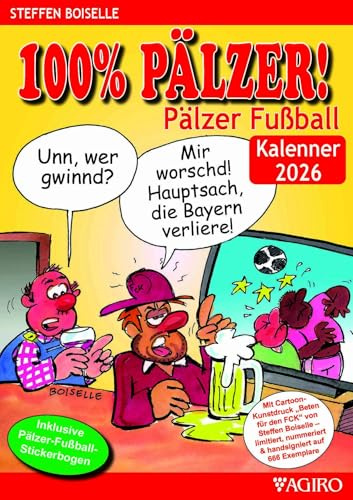 100% PÄLZER! Pälzer Fußball Kalenner 2026