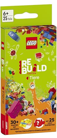 LEGO® - Rebuild Karten - Tiere: mit LEGO-Elementen