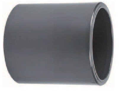SIBO PVC Manchon (32–110 mm) – Pression Fitting à Coller 50mm (2 Zoll)