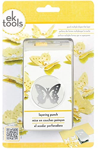 Dimensions Maße EK Success Schmetterling Schichtung Punch