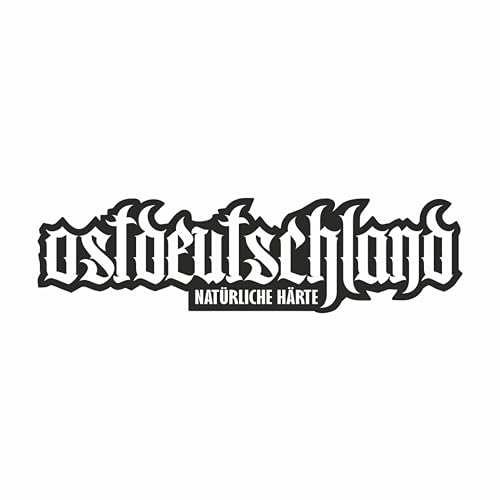 Spaß Kostet wetterfester Aufkleber Ostdeutschland natürliche Härte 3 Verschiedene Größen !!