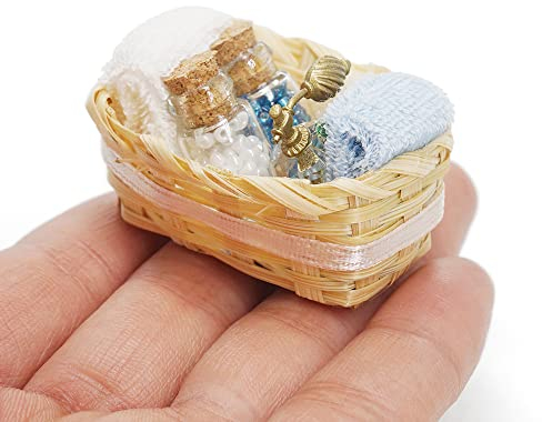 Odoria 1/12 Miniatur Kosmetik Puppenhaus Badezimmer Zubehör