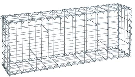 Estexo® Gabions Pierre spirale, panier à pierres, mur, panier métallique 1 Stück 100x40x20 cm