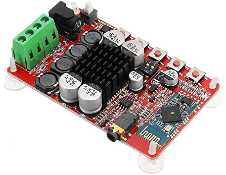 DollaTek TDA7492 2 x 50 Watt amplificateur à Double Canal sans Fil numérique Bluetooth 4.0 CSR8635 Amplificateur Audio 50W + 50W