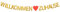 MEJOSER 3 Meter Willkommen Zuhause Schriftzug Girlande Vintage Herzlich Willkommen Zuhause Banner Papier Bunting Buchstaben für Party Familie Photo Booth Props Deko Welcome Home Banner