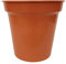 Elixir Gardens Glossy Recycled Plastic Terracotta Plant Pot Various Sizes 3,4,5,6,7,8,10,12.5,15 Various Quantities 1-50 | 15 x 1